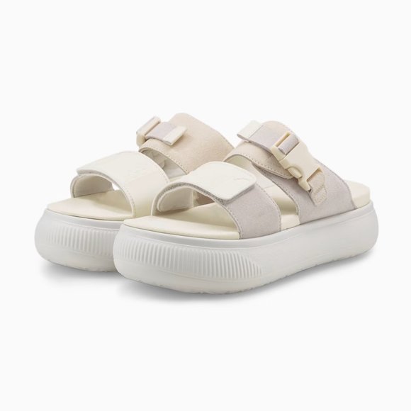 Puma Suede Mayu Womens Slides Sandals - Picture 1 of 5